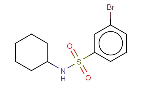 N-CYCLOHEXYL 3-BROMOBENZENESULFONAMIDE